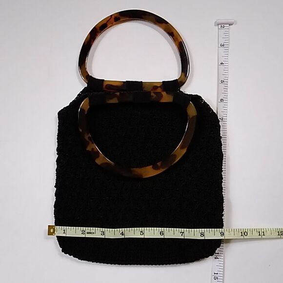 Vintage Handbag Macrame PAT 4453294 EXPRESS 78967100 - Picture 8 of 12